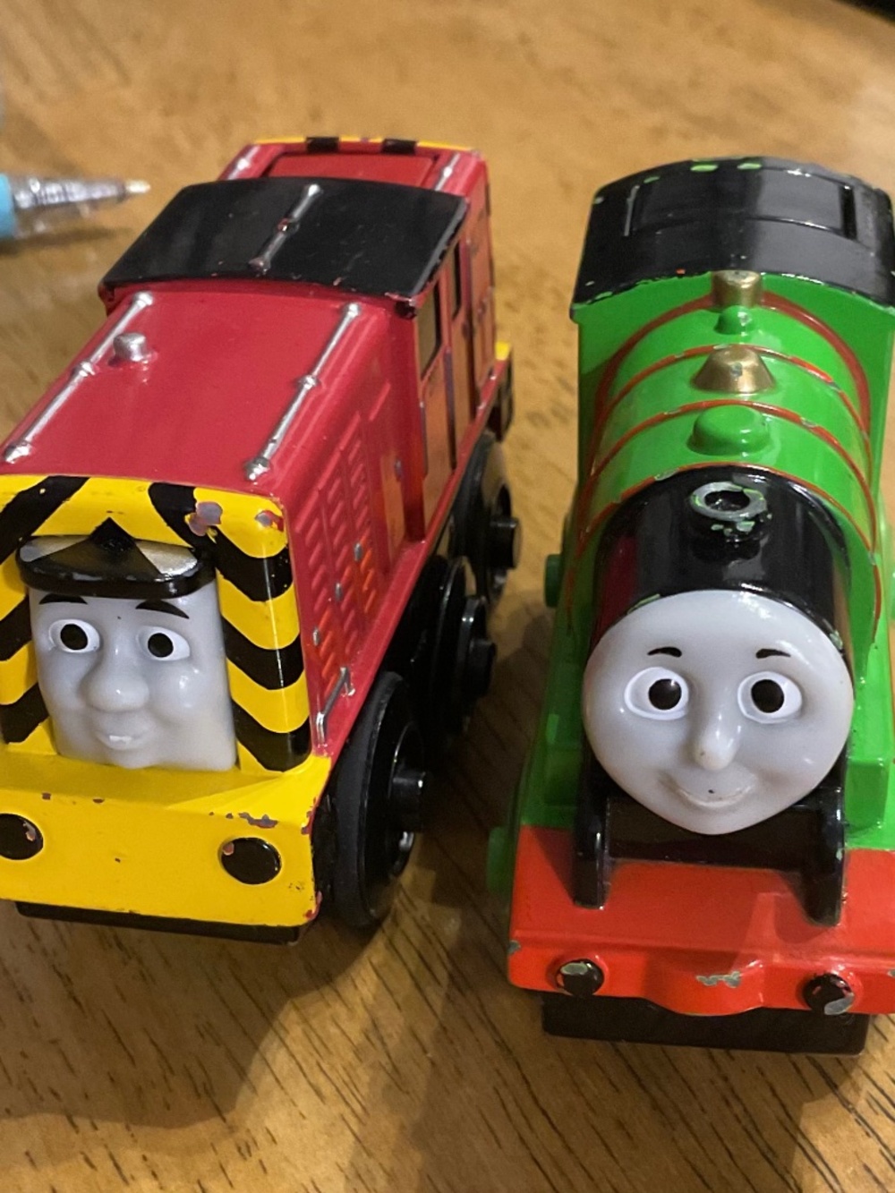 Thomas and friends Salty and Percy trains